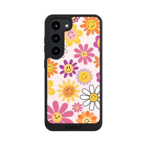 Samsung Galaxy S23 NIVOpure Smiles Pink Flowers