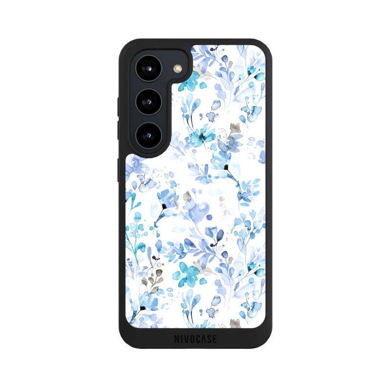 Galaxy S23 NIVOpure Spring Weeds Blue