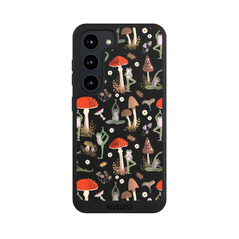 Galaxy S23 NIVOpure Grenouilles Yoga & Champignons