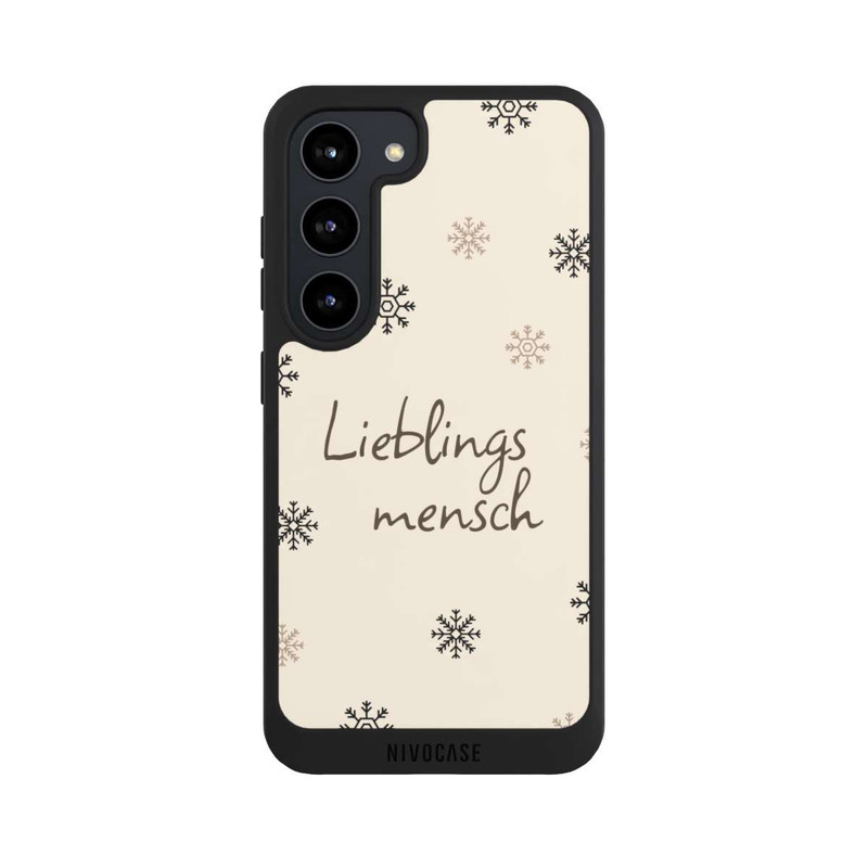 Galaxy S23 NIVOpure Lieblingsmensch Snowflakes