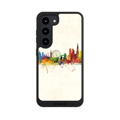 Samsung Galaxy S23 NIVOpure Arrière-plan vintage de la ligne d'horizon de Londres