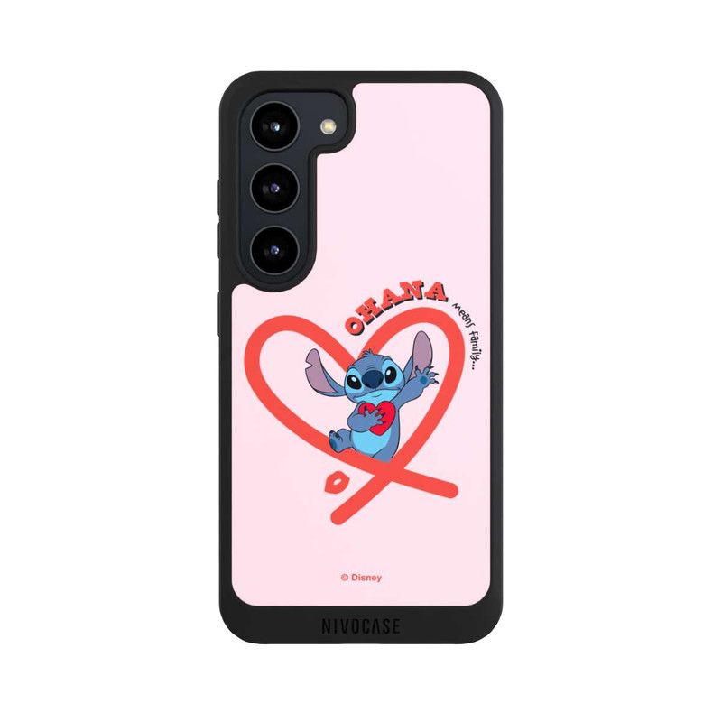 Galaxy S23 NIVOpure Stitch Ohana Pink Heart