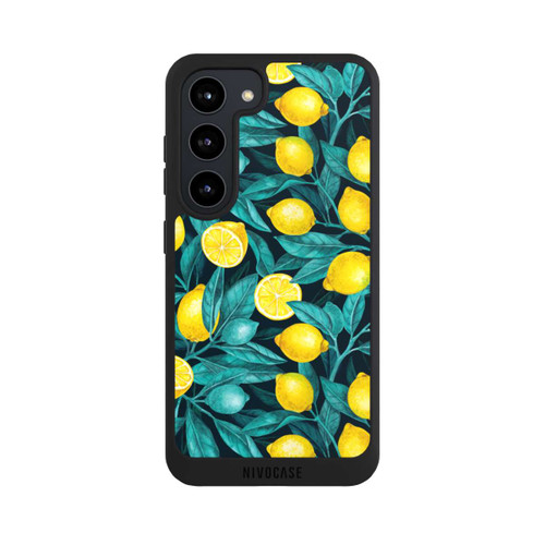 Samsung Galaxy S23 NIVOpure Lemons And Leaves Dark