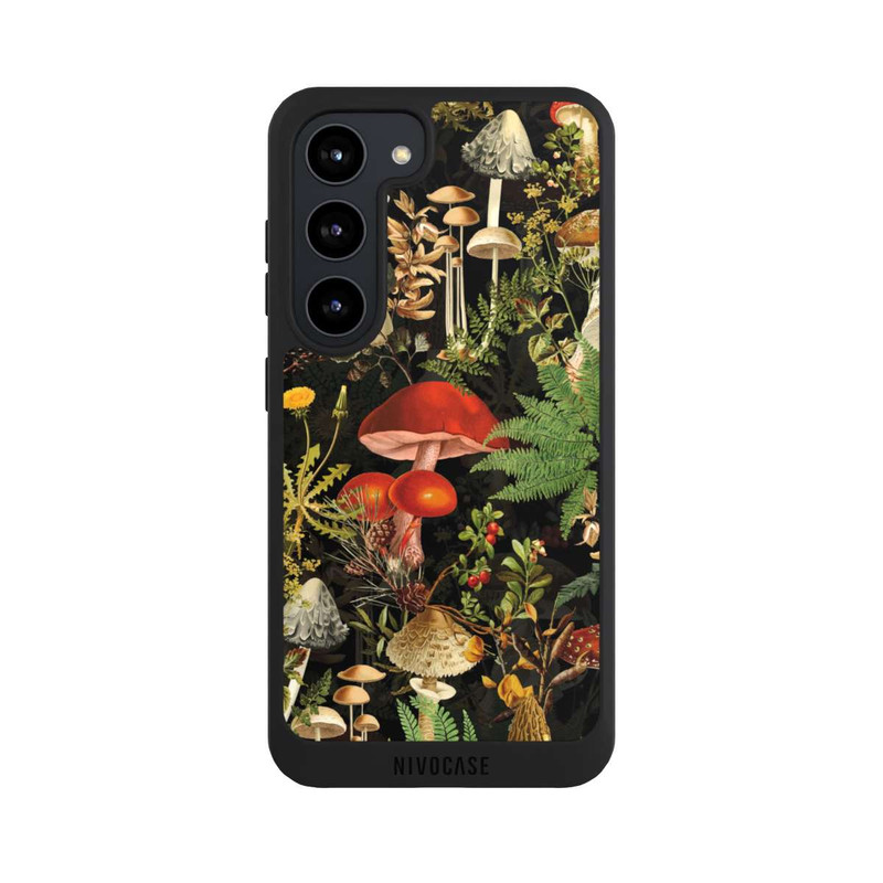 Galaxy S23 NIVOpure Différents champignons dans la forêt