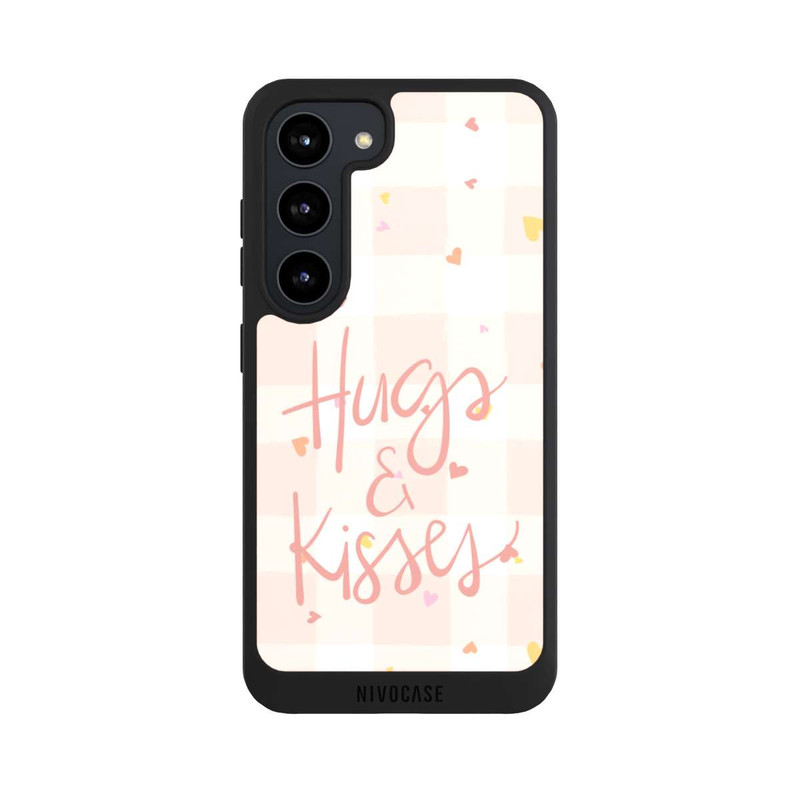 Galaxy S23 NIVOpure Hugs And Kisses Peach
