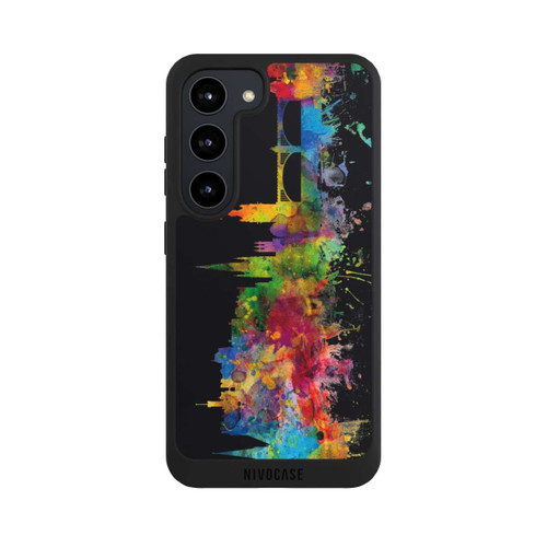 Samsung Galaxy S23 NIVOpure Horizon d'Édimbourg Écosse Noir