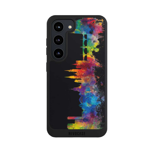 Samsung Galaxy S23 NIVOpure Bâle Suisse Ligne d'horizon Noir