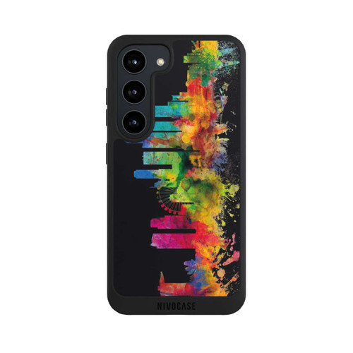 Samsung Galaxy S23 NIVOpure Ligne d'horizon de Singapour noire