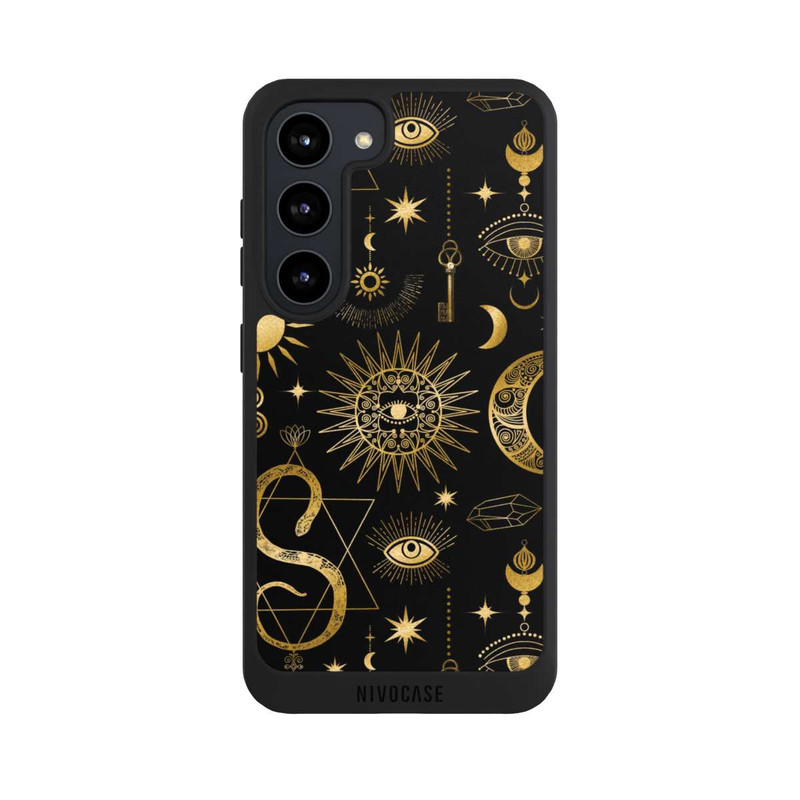 Galaxy S23 NIVOpure Himmlische Sonne und Mond Steampunk
