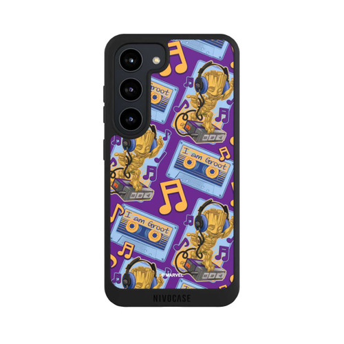 Samsung Galaxy S23 NIVOpure Groot Comic Headphones Guardians of the Galaxy