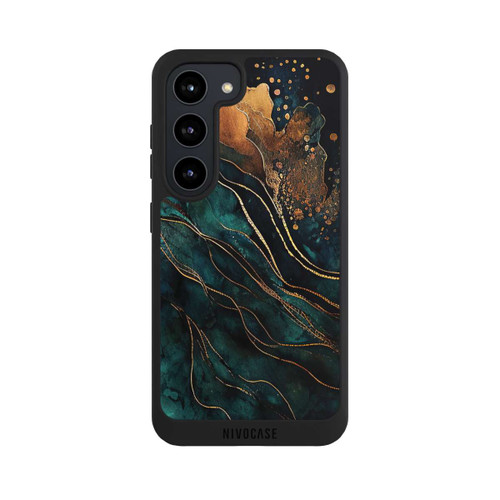 Samsung Galaxy S23 NIVOpure Gold und Grün