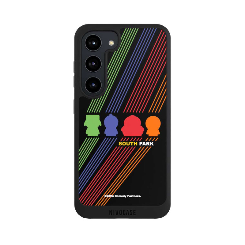 Galaxy S23 NIVOpure South Park Boys Colored Stripes