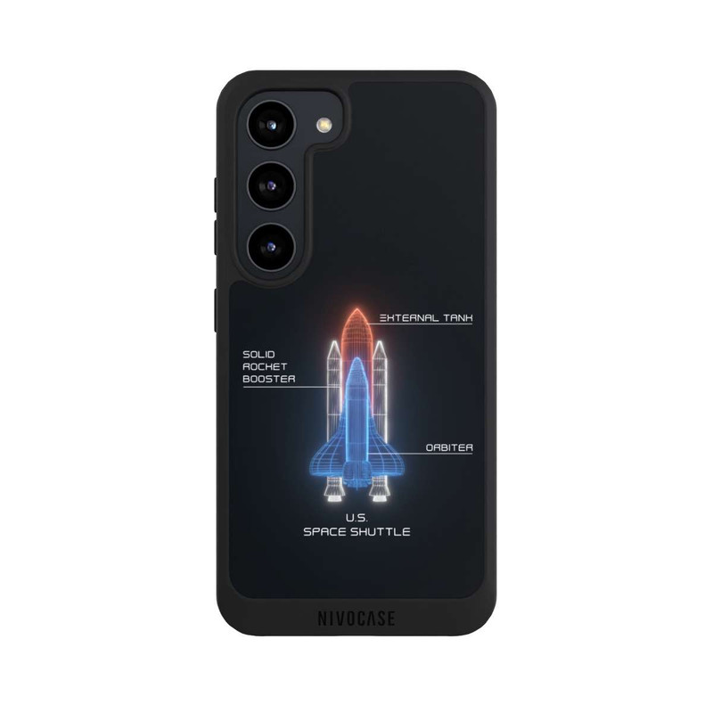 Galaxy S23 NIVOpure Space Shuttle Drahtmodell