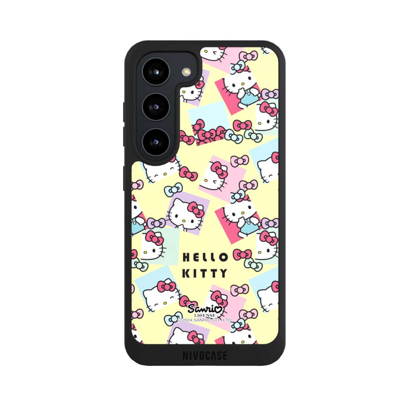 Galaxy S23 NIVOpure Hello Kitty Pastellmuster