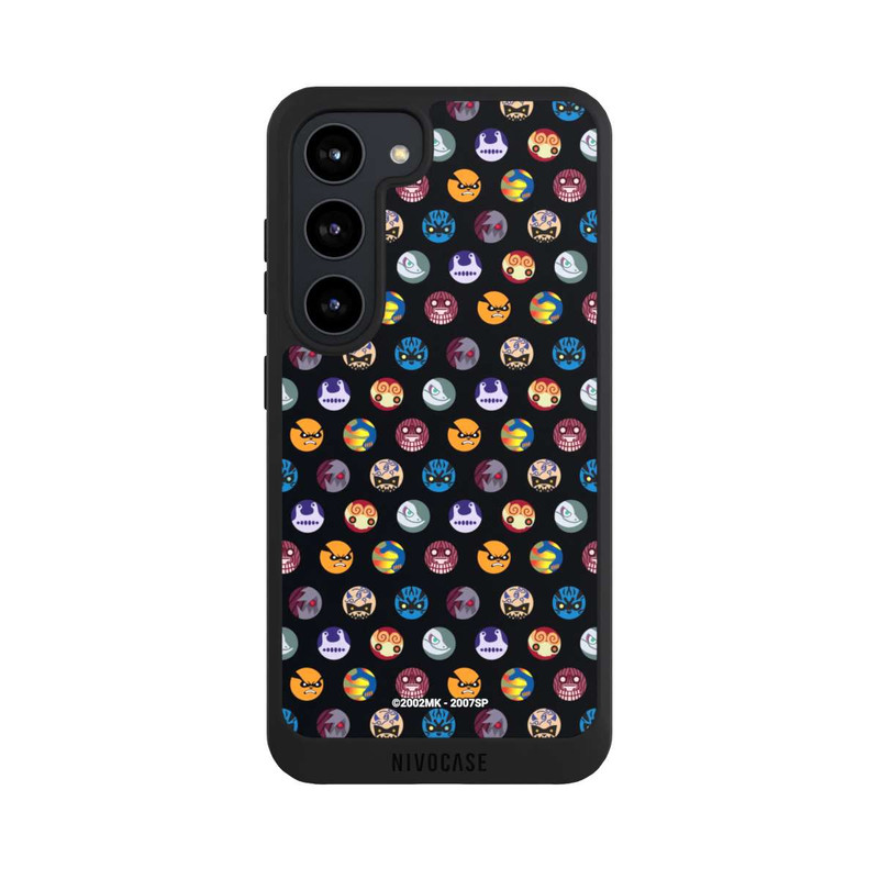 Galaxy S23 NIVOpure Bijuu Muster Schwarz