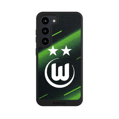 Samsung Galaxy S23 NIVOpure VfL Wolfsburg Frauen Logo Weiß
