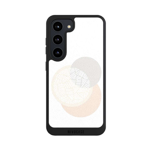 Samsung Galaxy S23 NIVOpure Geometrische Gedämpfte Farben