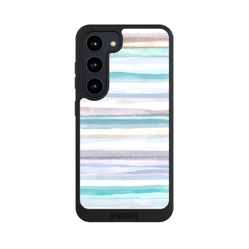 Samsung Galaxy S23 NIVOpure Pastel Stripes Blue