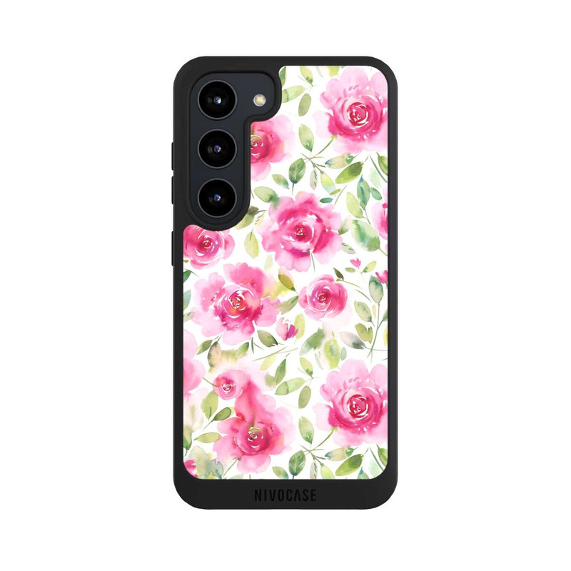 Galaxy S23 NIVOpure Aquarelle de roses fraîches