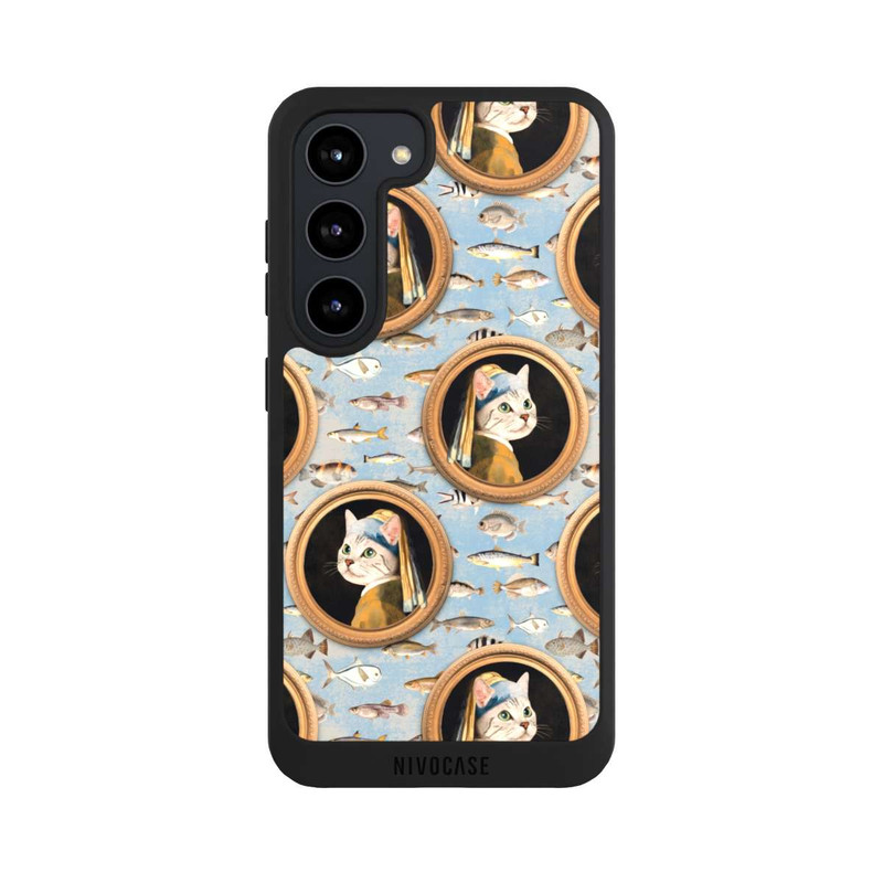 Galaxy S23 NIVOpure Katzen Muster