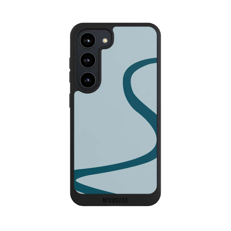 Galaxy S23 NIVOpure Trendy Blue Line