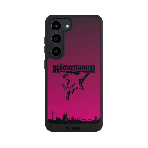 Samsung Galaxy S23 NIVOpure Kölner Haie Skyline Pink