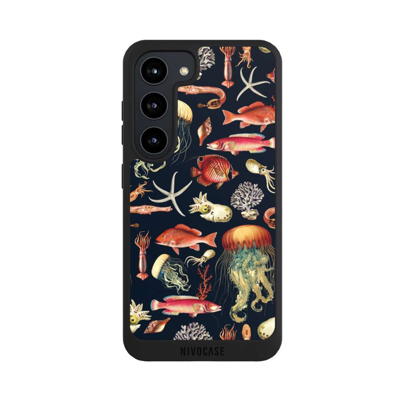 Galaxy S23 NIVOpure Tiefseefisch Muster