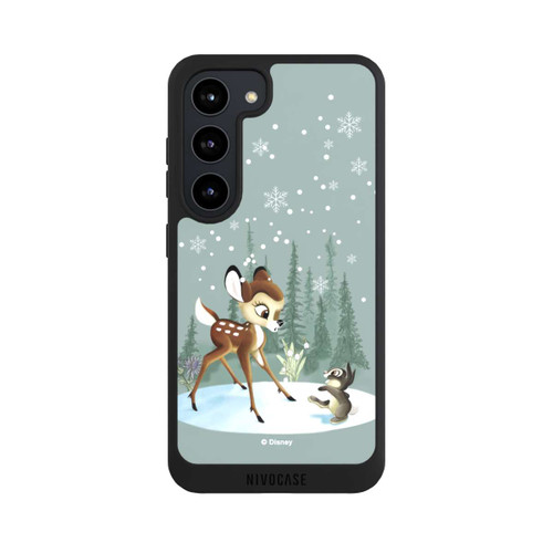 Samsung Galaxy S23 NIVOpure Bambi et Panpan Monde Hivernal