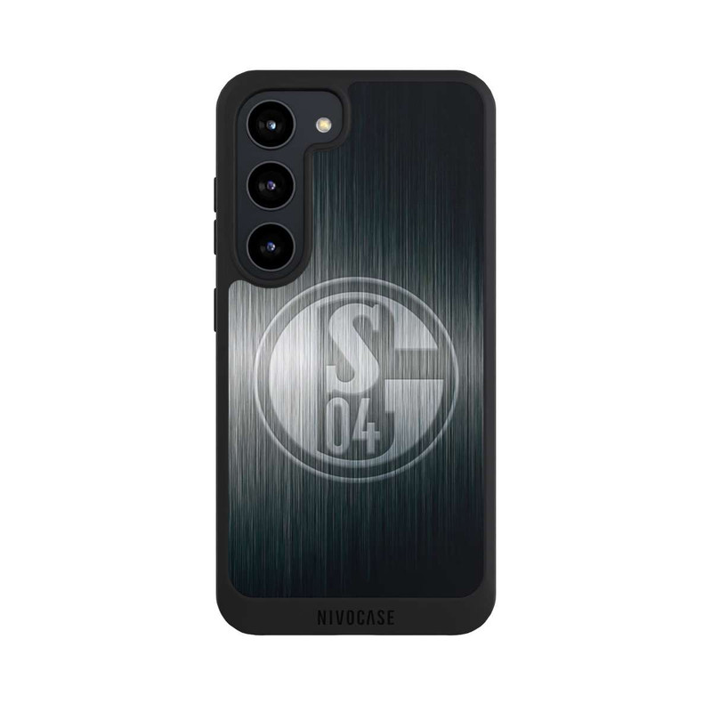 Galaxy S23 NIVOpure Schalke 04 Metall Look