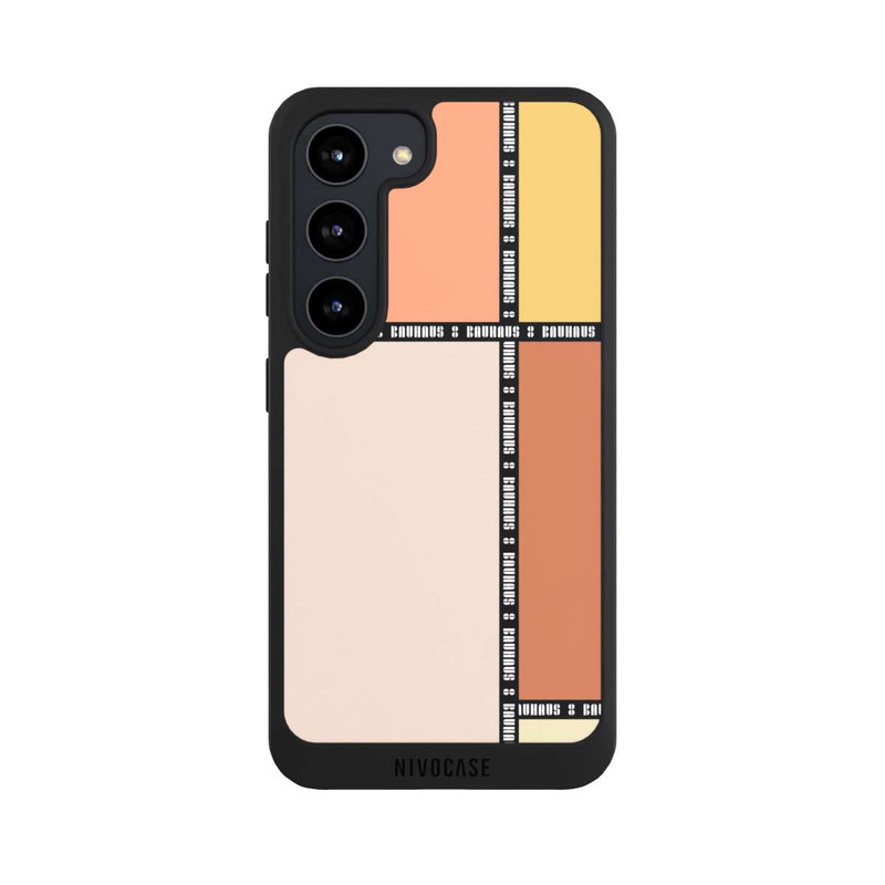 Galaxy S23 NIVOpure Bauhaus Squares-Pastel
