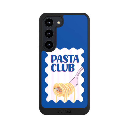 Samsung Galaxy S23 NIVOpure Pasta Club in Blue and Pink