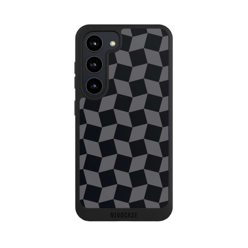 Samsung Galaxy S23 NIVOpure 3D Würfel-Muster Effektt