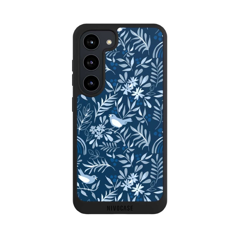 Galaxy S23 NIVOpure Classic Blue Pattern