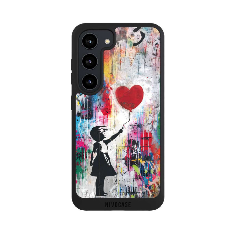 Galaxy S23 NIVOpure Balloon Girl Colorful