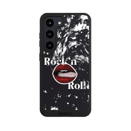 Samsung Galaxy S23 NIVOpure Rock 'n Roll Grid Kunst