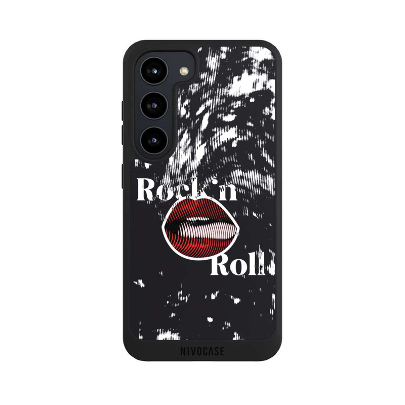 Galaxy S23 NIVOpure Rock 'n Roll Grid Kunst
