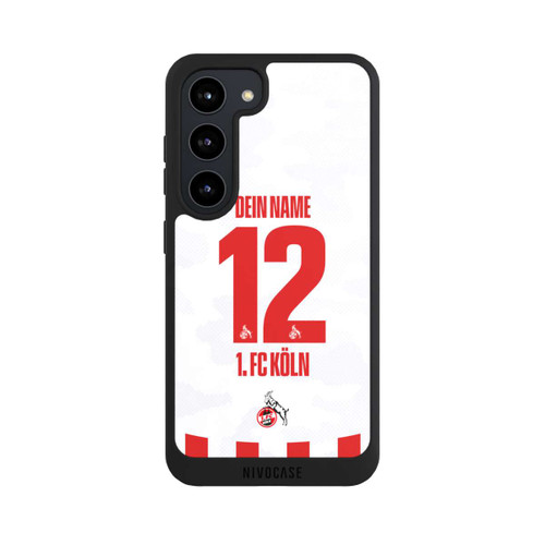 Samsung Galaxy S23 NIVOpure 1. FC Köln Trikot Personalisierbar 25-26