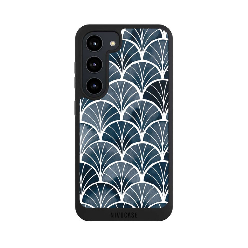 Galaxy S23 NIVOpure Botanical Breeze Art Deco Grey