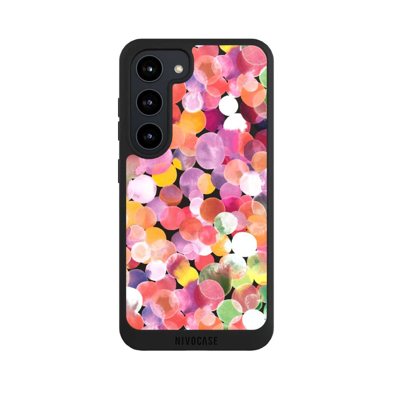 Galaxy S23 NIVOpure Colorful Watercolor Dots
