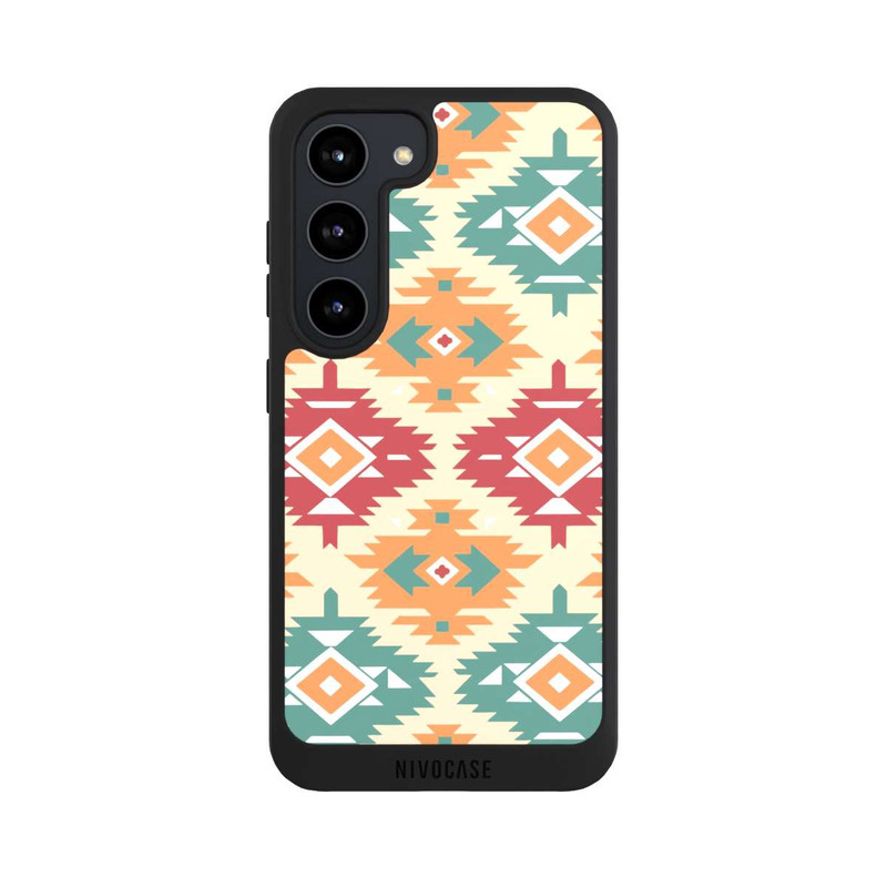 Galaxy S23 NIVOpure Modern Tribal Boho Aztec Geometric Design 1