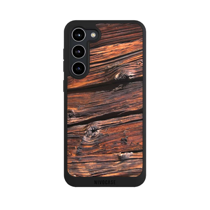 Galaxy S23 + NIVOpure Weathered Wooden Plank