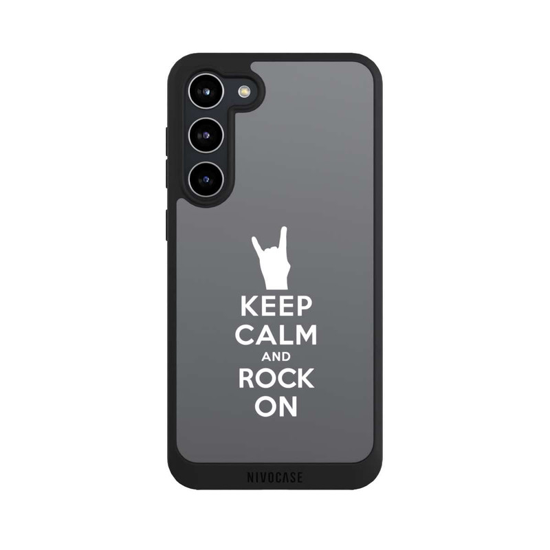 Galaxy S23 + NIVOpure Keep Calm and Rock on