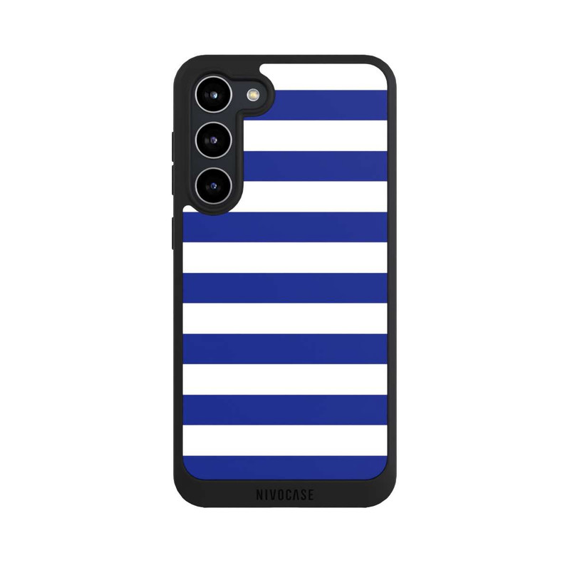 Galaxy S23 + NIVOpure Sailorstripes Blau