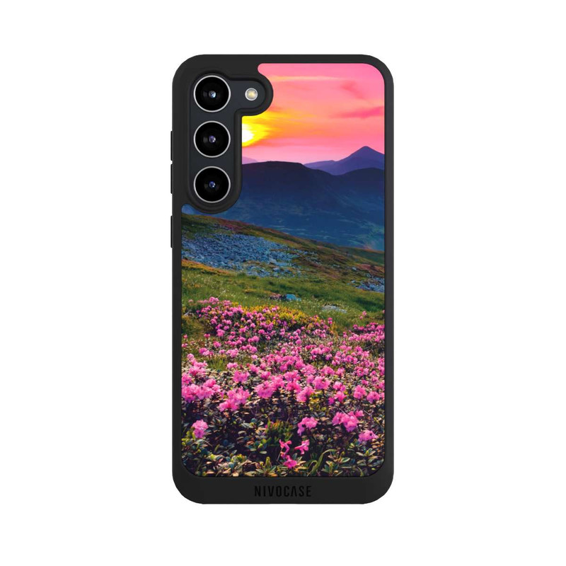 Galaxy S23 + NIVOpure in den Wiesen