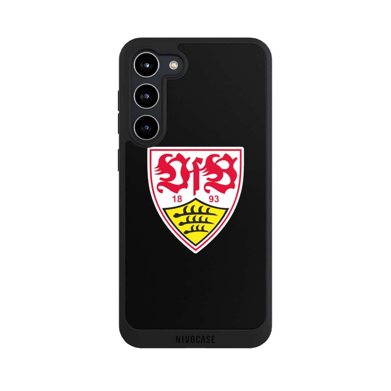 Galaxy S23 + NIVOpure VfB Stuttgart Wappen Schwarz