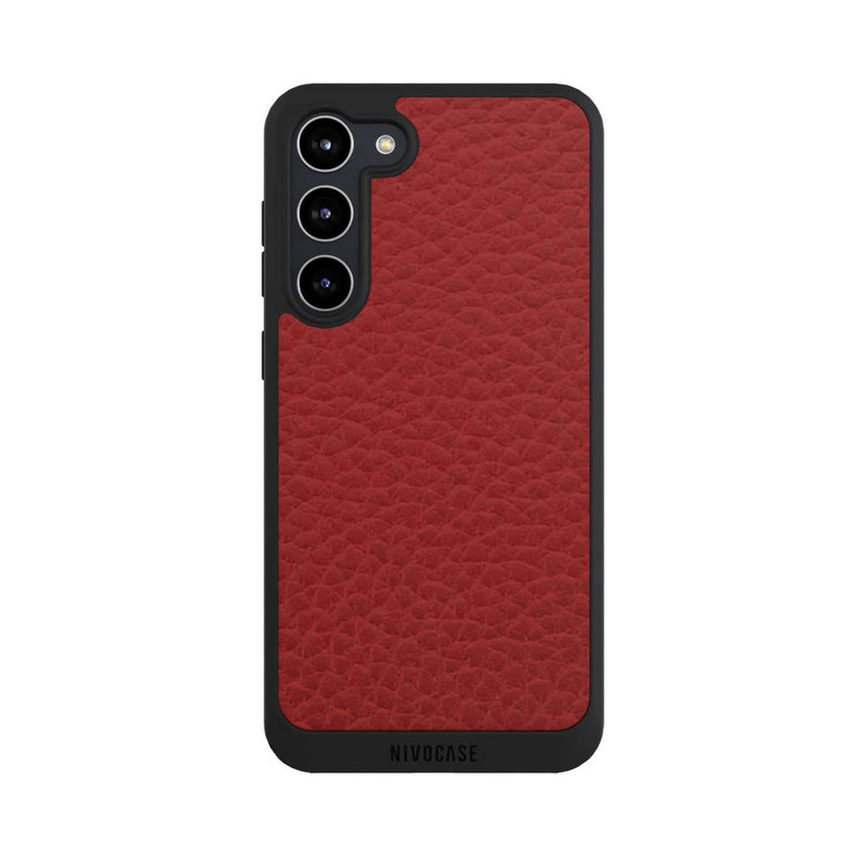 Galaxy S23 + NIVOpure Marsala Leather