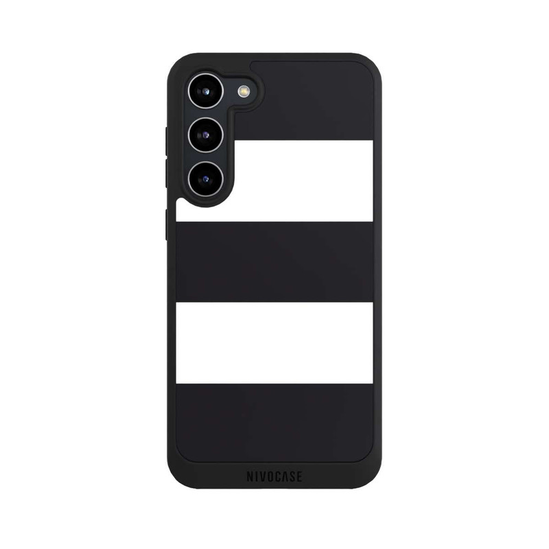 Galaxy S23 + NIVOpure Stripes - black & white