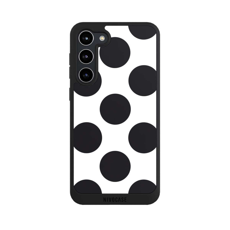 Galaxy S23 + NIVOpure Big Dots - White