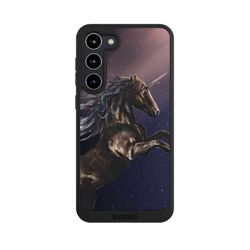Galaxy S23 + NIVOpure Dark-Blue Unicorn