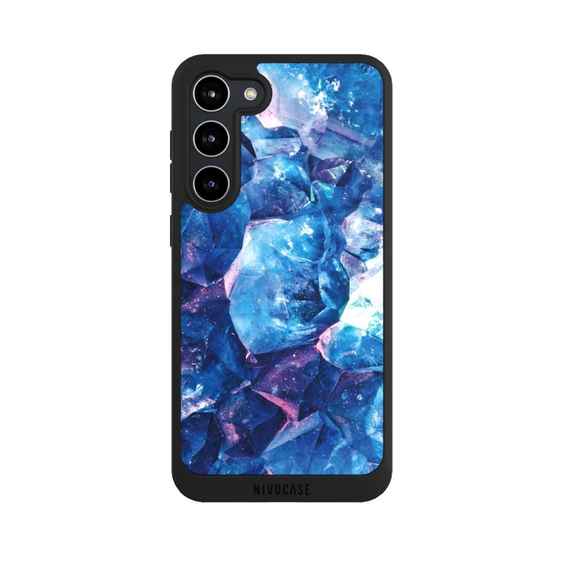 Galaxy S23 + NIVOpure Kristall Blau
